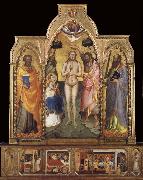 Niccolo di Pietro Gerini The Baptism of Christ oil painting artist
